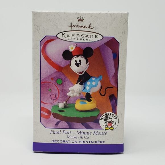 1999 Hallmark Final Putt Spring Handcrafted Keepsake Easter Ornament - Picture 1 of 7